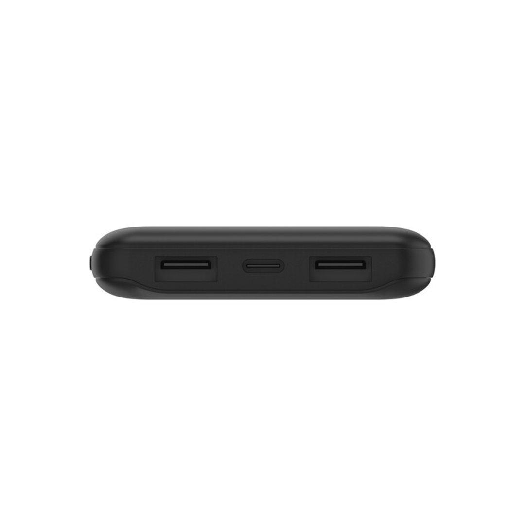 Belkin BoostCharge 10,000mAh 15W with USB-A to USB-C Cable Power Bank - Black in Qatar Belkin BoostCharge 10,000mAh 15W with USB-A to USB-C Cable Power Bank - Black in Qatar